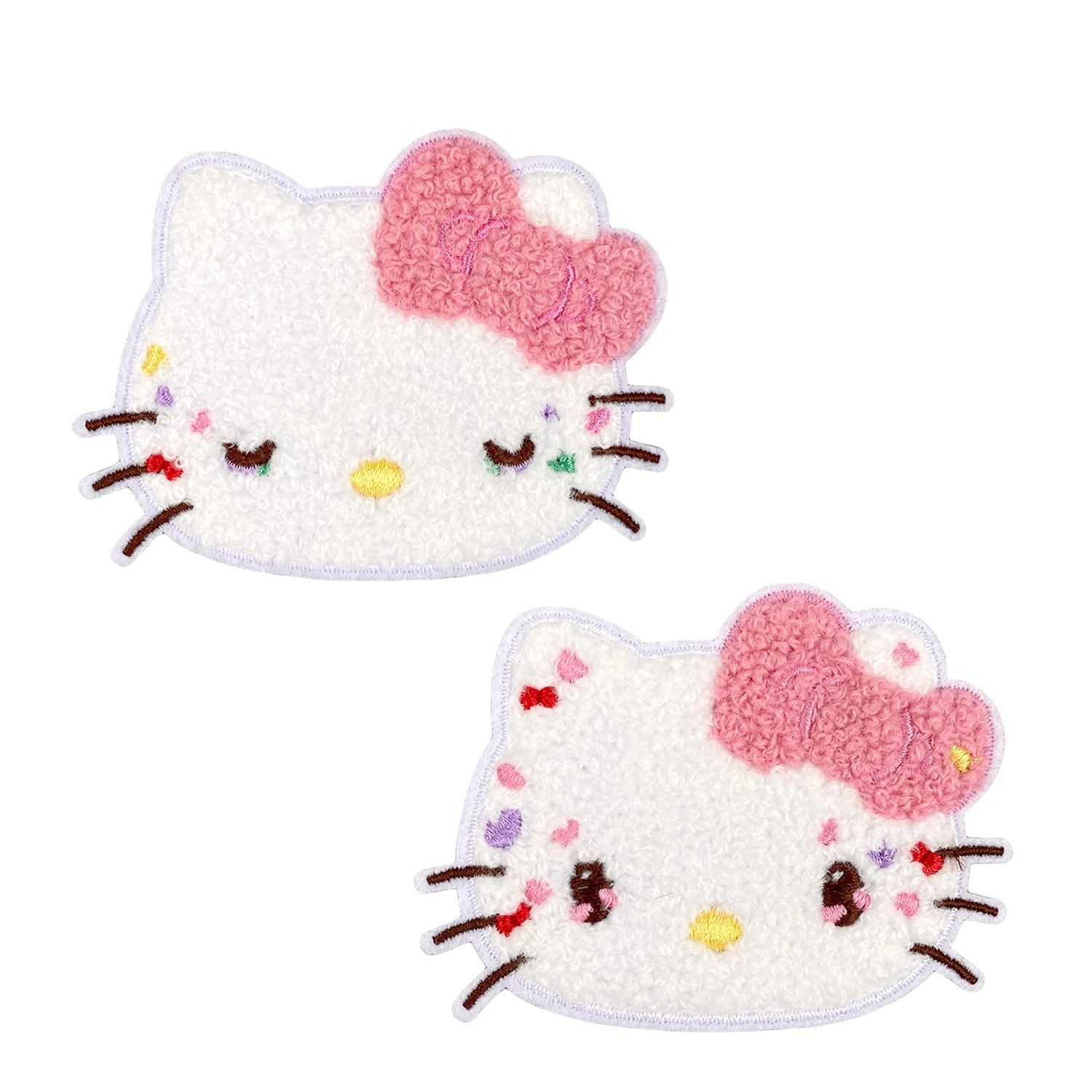 凯蒂猫美乐蒂 Kitty Melody 刺绣补丁贴布贴可爱衣物刺绣服装贴